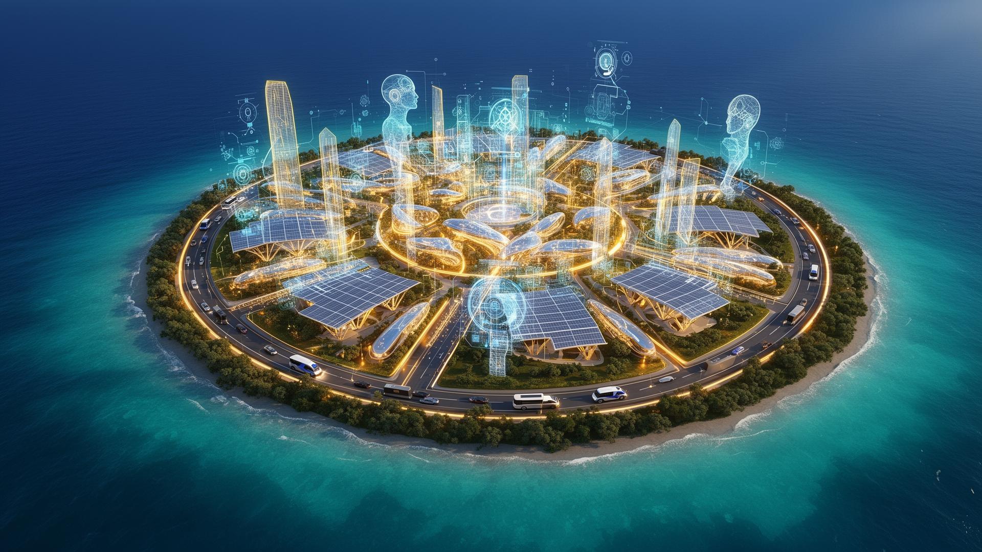 AI Island concept